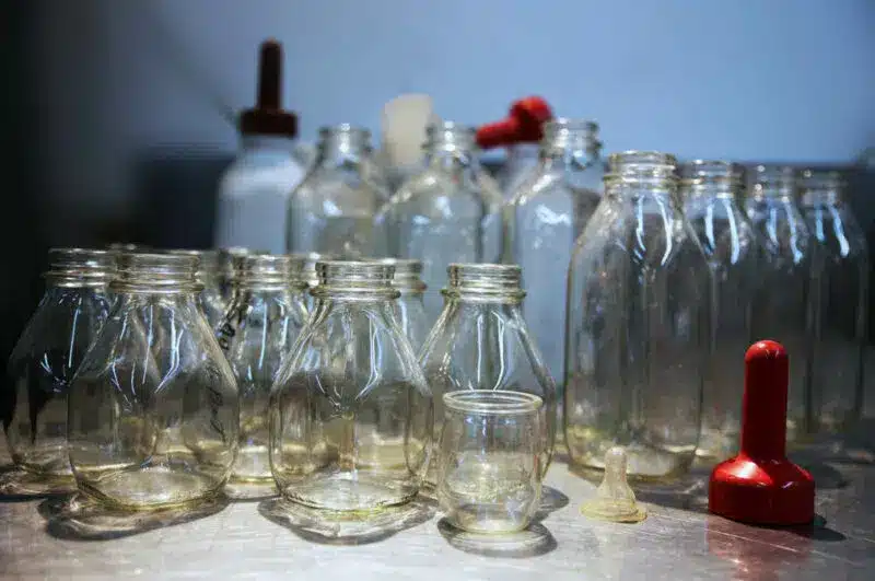 Botellas reutilisables limpias para el medio ambiente
