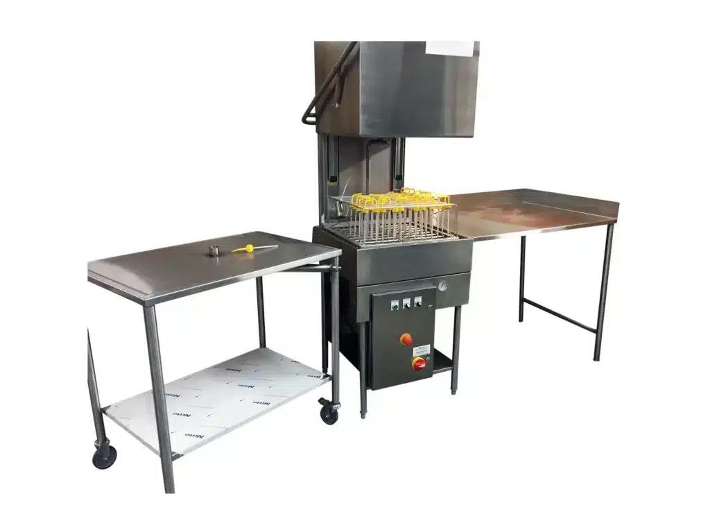 Présentation machine laveuse de bouteilles, de contenants