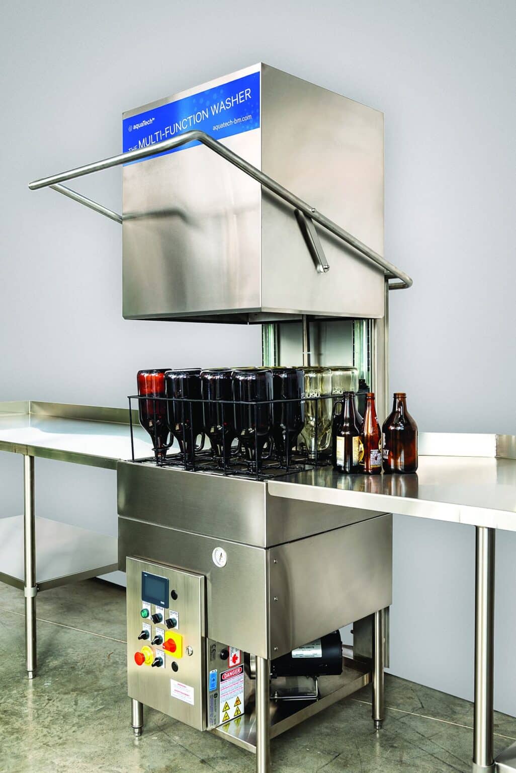 MultiFunction Washer Fast bottle rinser, sanitizer and sterilizer