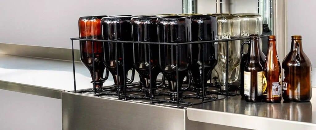 laveuse et rinceuse à bouteille de bière