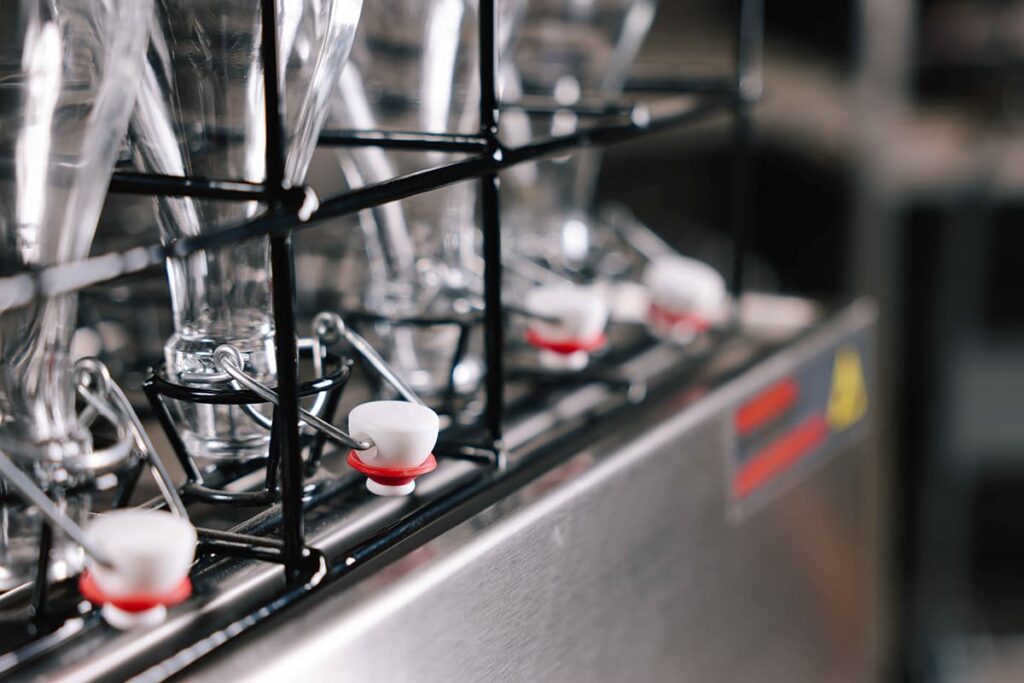 Wine Bottle Washer cleaner and sanitizing machine Aquatech BM