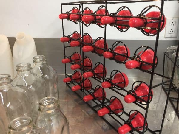 rack de tétine pour nettoyage