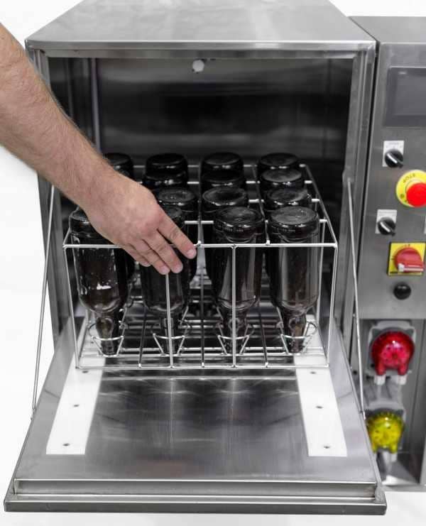 machine lave bouteille pour bouteille de bierre en verre