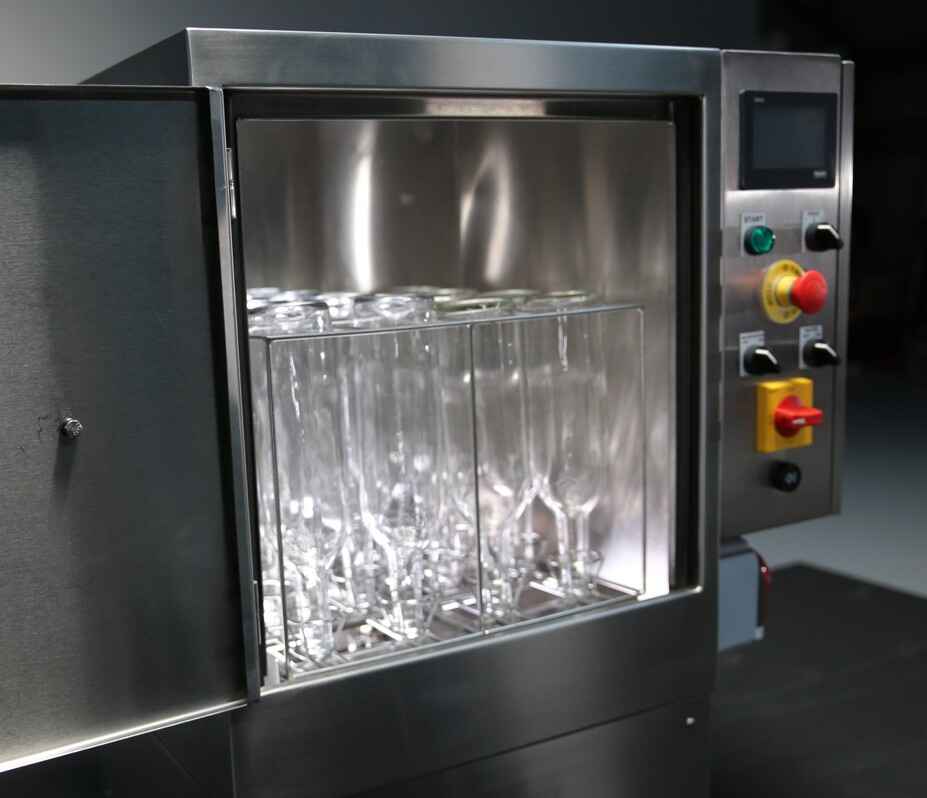 Lavadora comercial de botellas